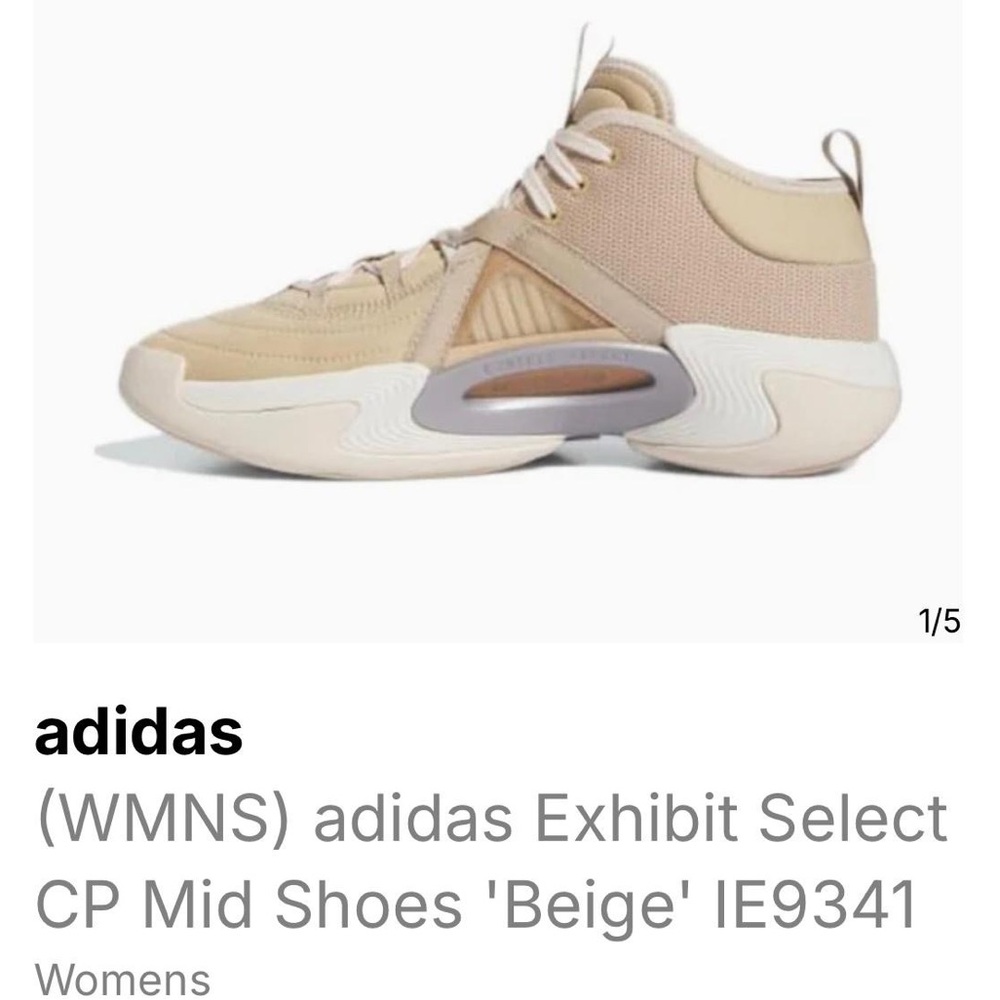 Adidas (WMNS) adidas Exhibit Select
CP Mid Shoes 'Beige' IE9341. NEW - Picture 8 of 12